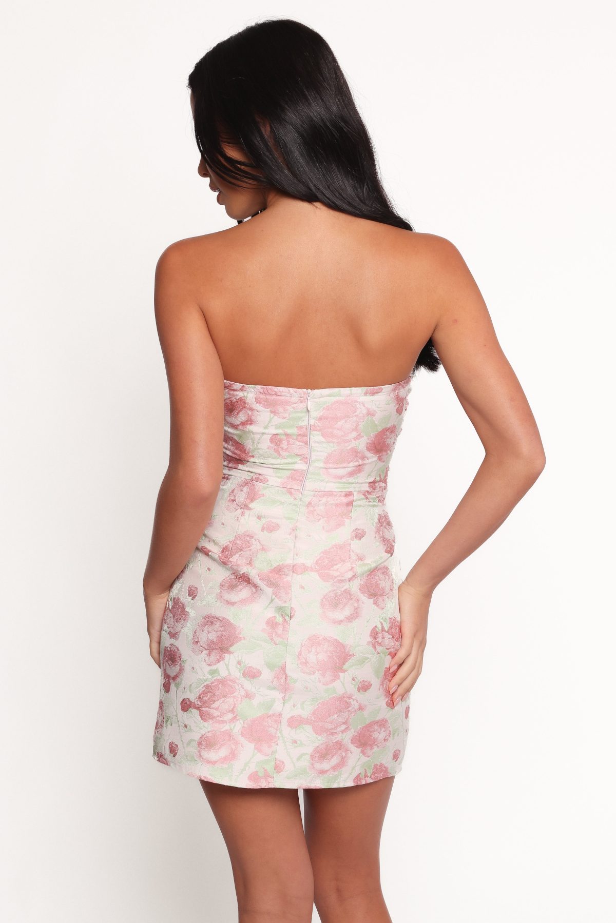 Fable Mini Dress - Pink Floral - Image 4