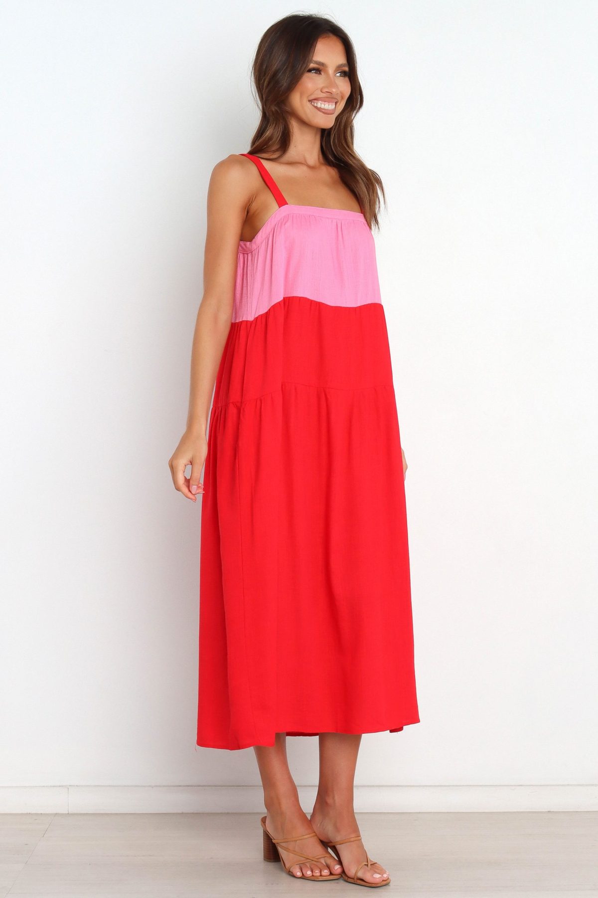 Aliana Dress - Pink Splice - Image 5