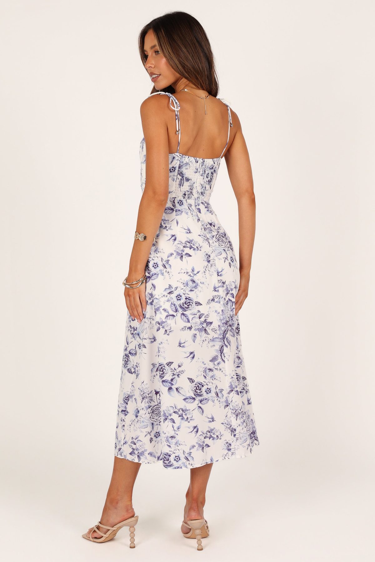 Azelia Dress - Blue Floral - Image 2