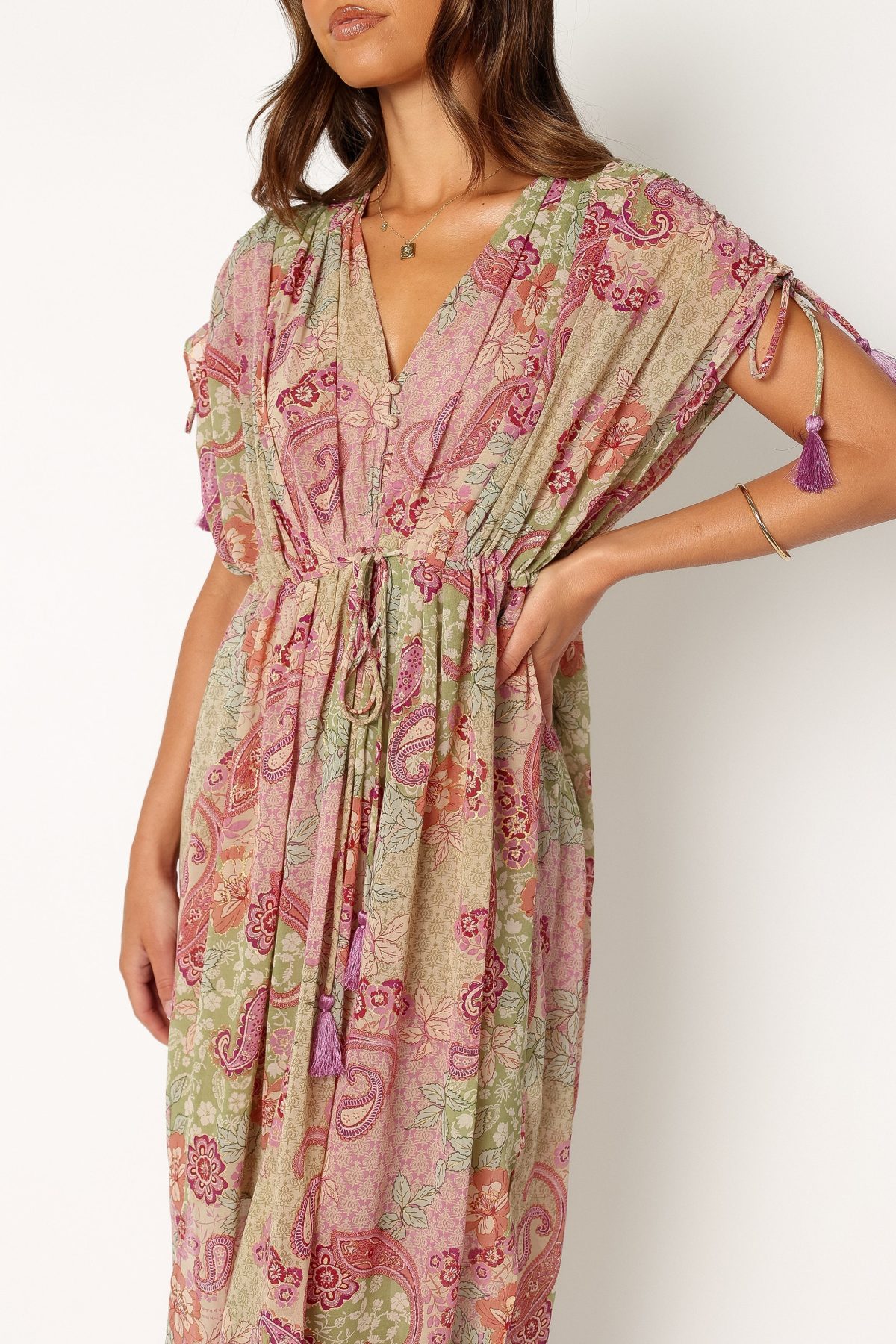Cyril Maxi Dress - Iris Oasis - Image 5