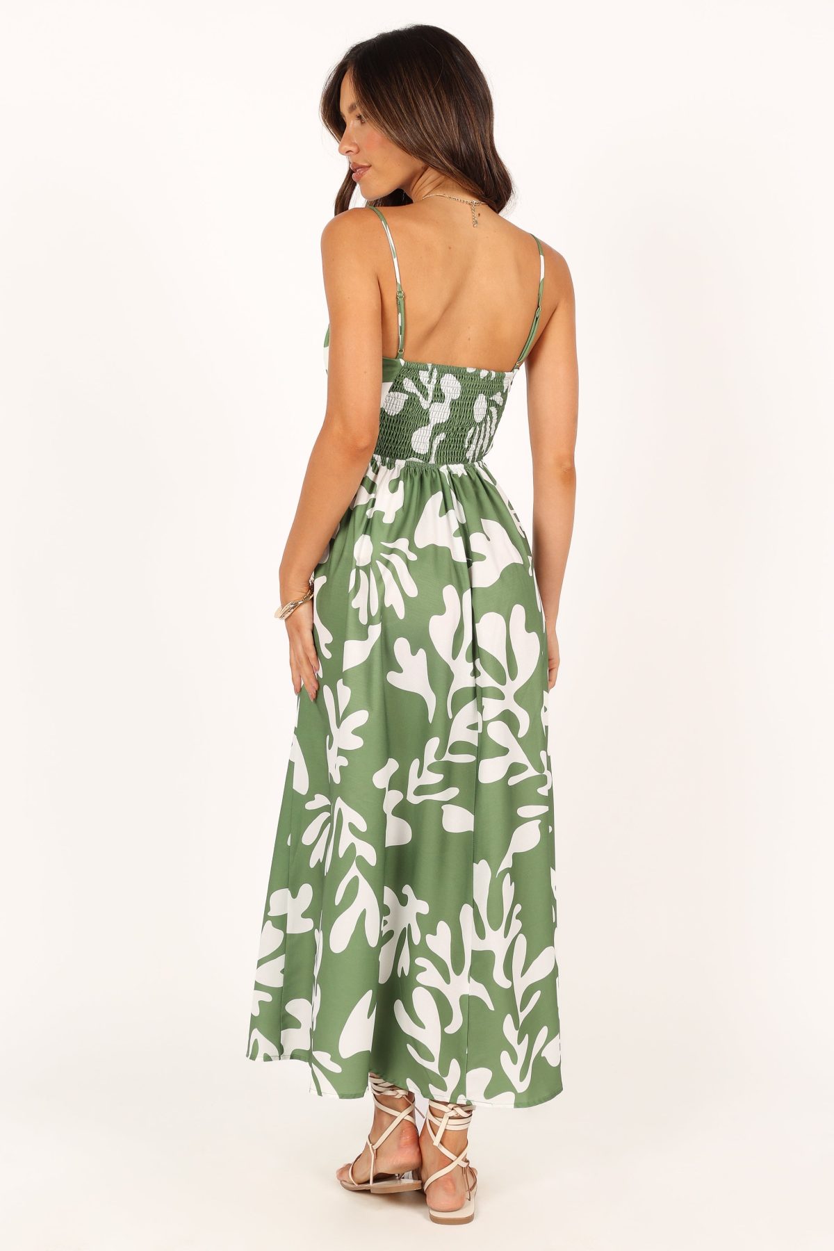 Payton Midi Dress - Khaki - Image 5