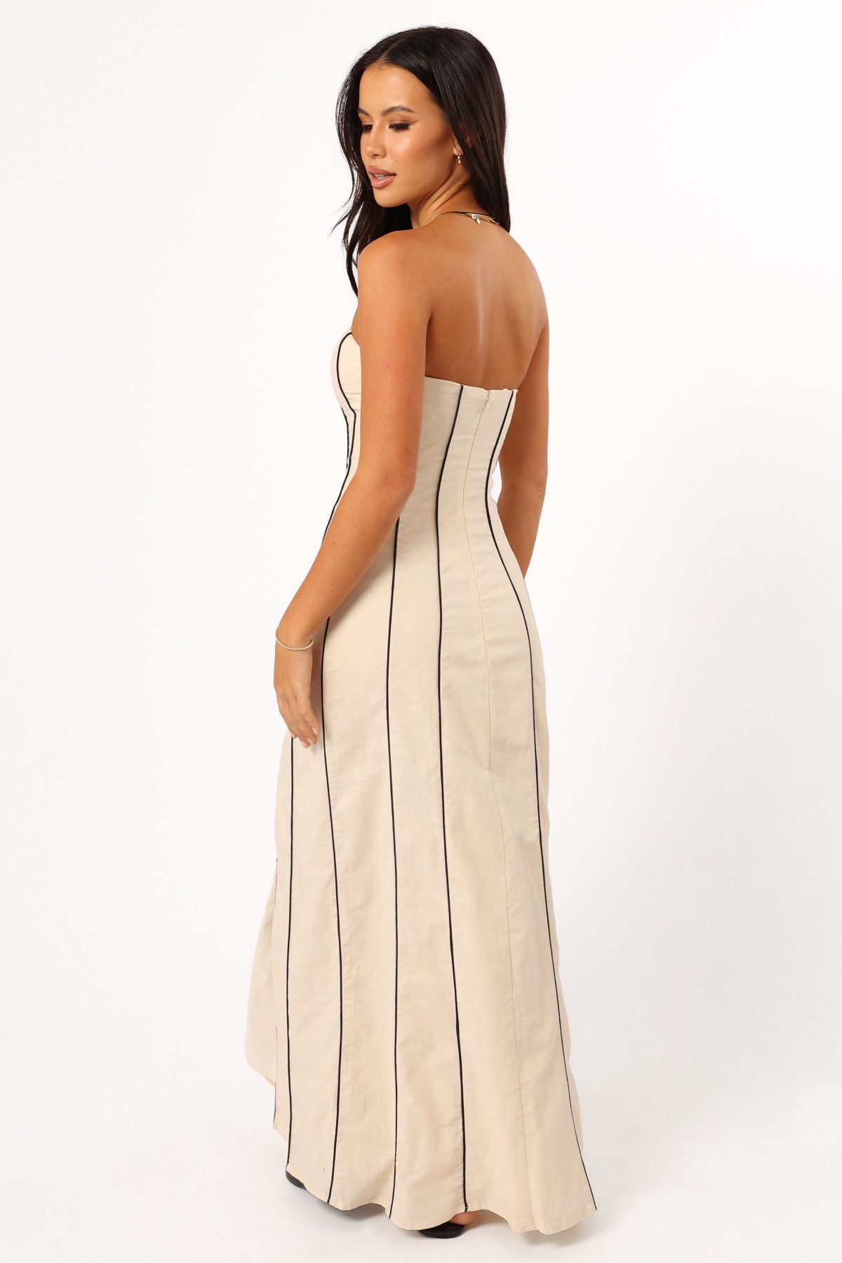 Ravello Maxi Dress - Cream - Image 4