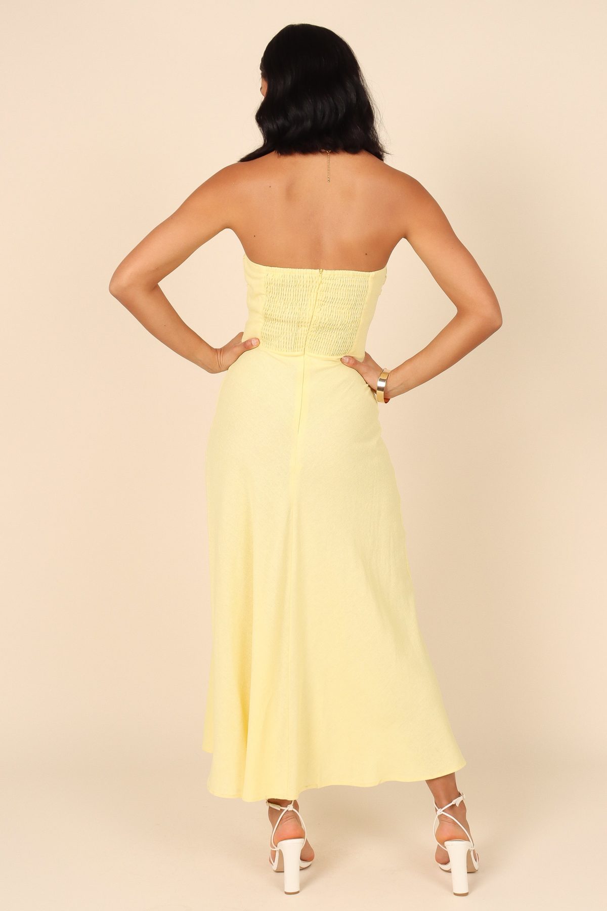 Rosetta Dress - Lemon - Image 5