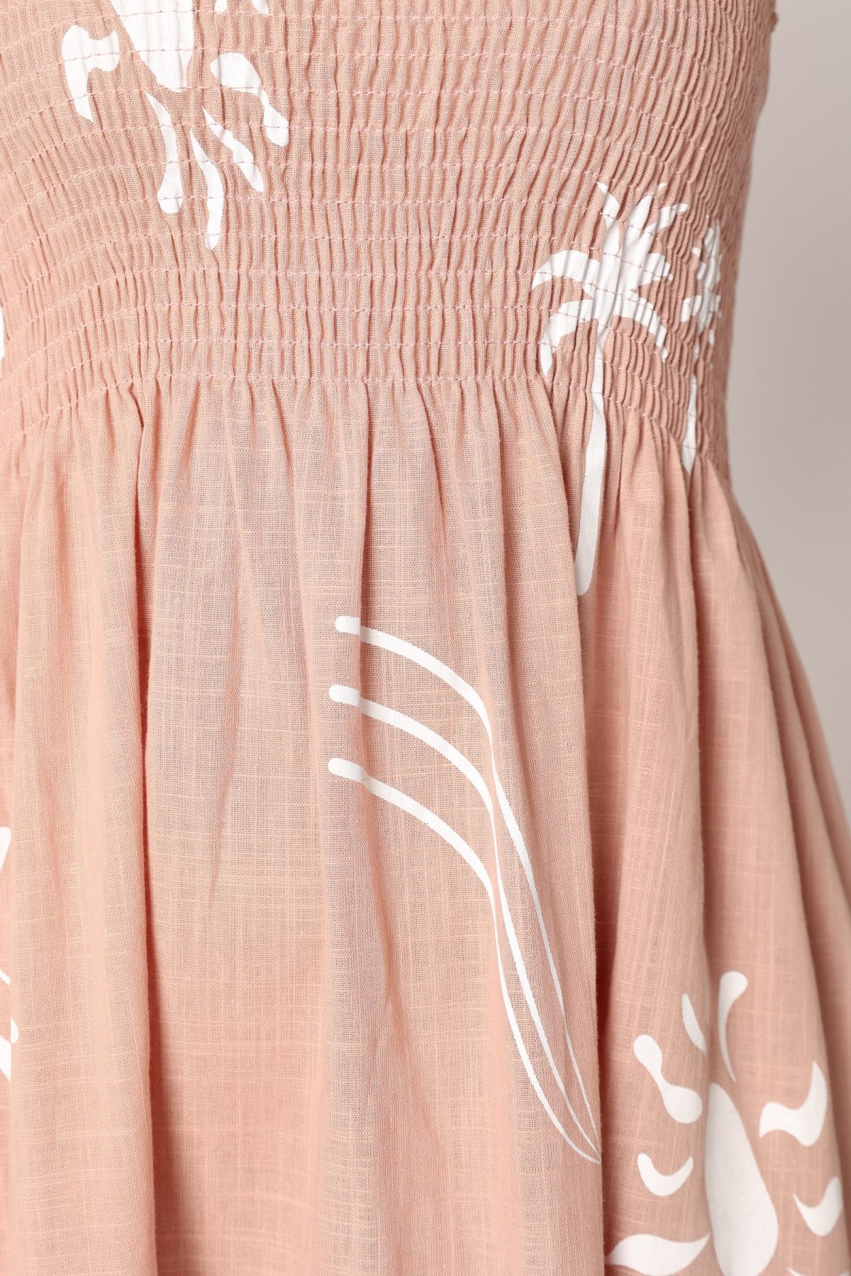 Sarelle Midi Dress - Tan Blush - Image 9